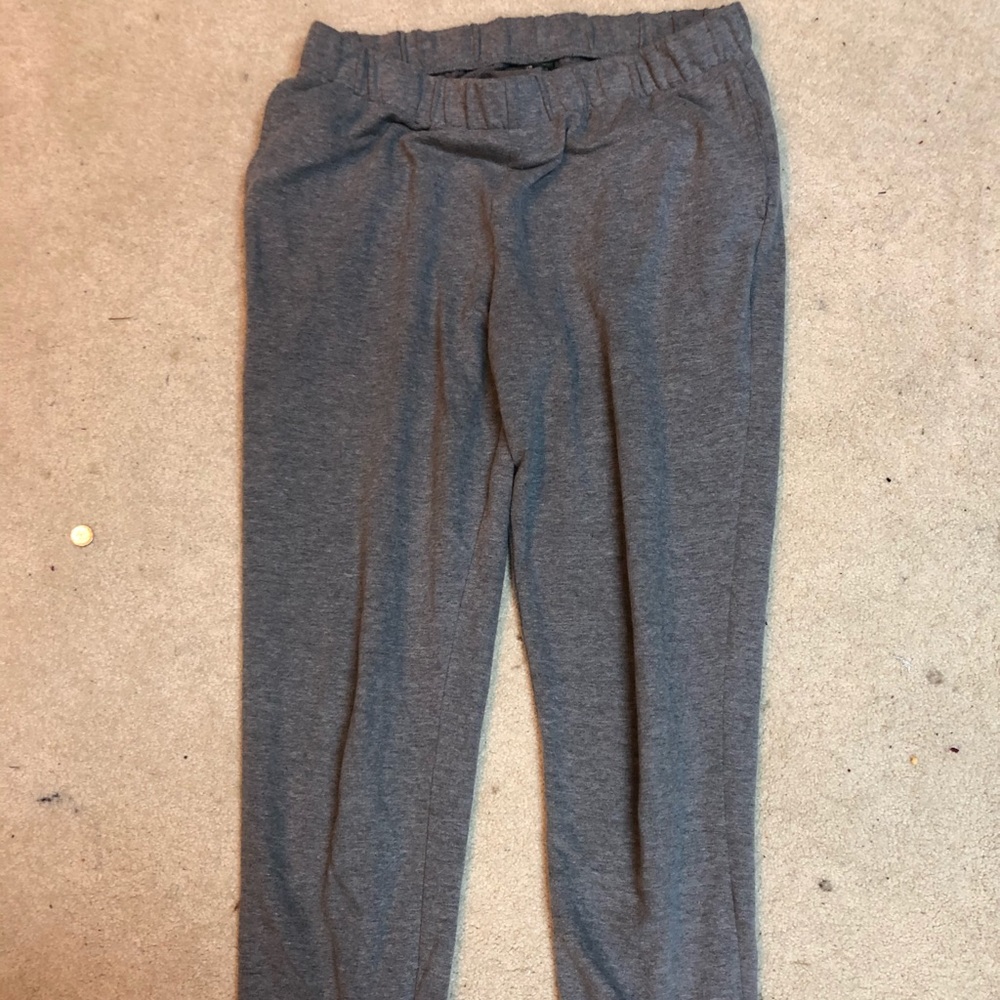 Gray joggers